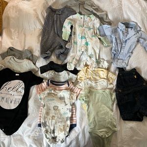 Newborn Clothing Lot